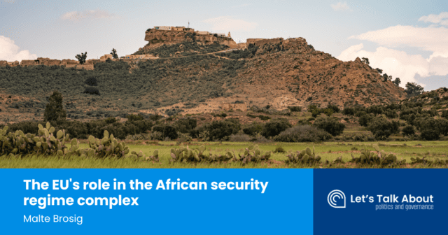 The EU's role in the African security regime complex