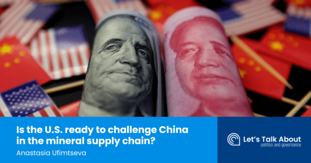 Is the U.S. ready to challenge China in the mineral supply chain?